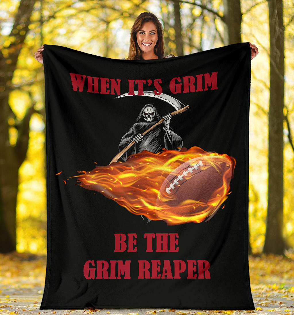 When It's Grim Be The Reaper Blanket