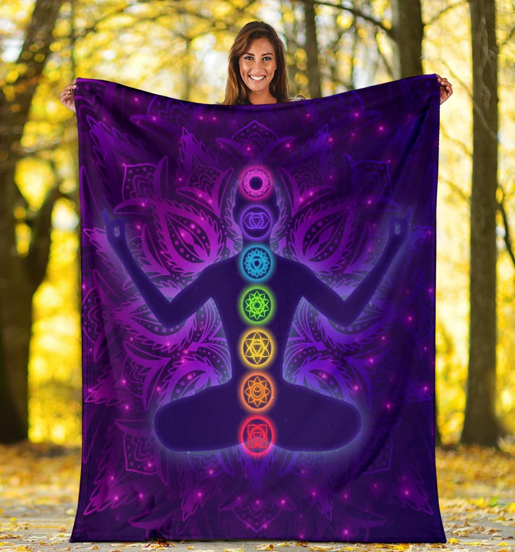 chakras meditation yoga energy blanket - Top Content | POD Collection | Free Shipping