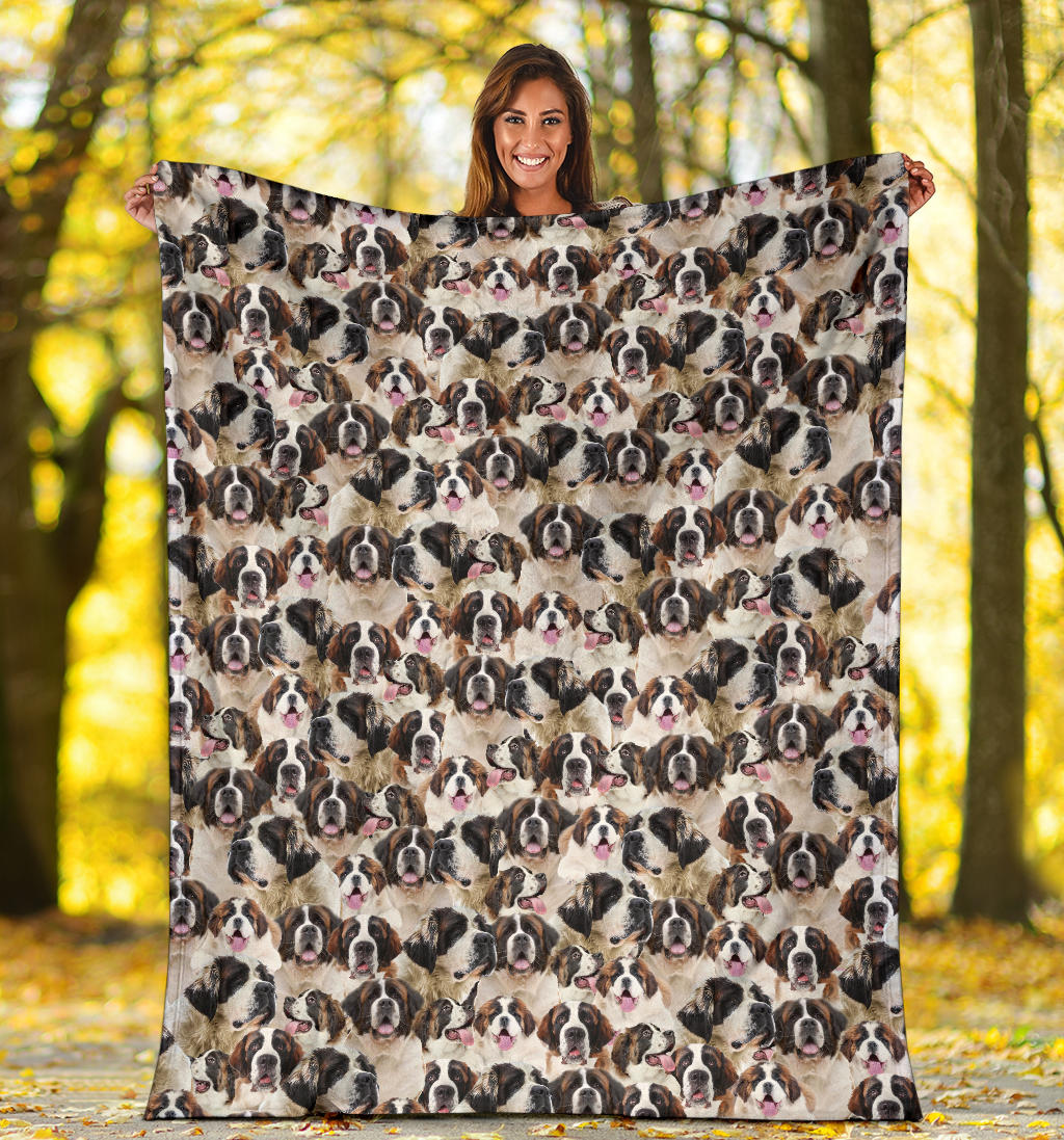 St Bernard Full Face Blanket