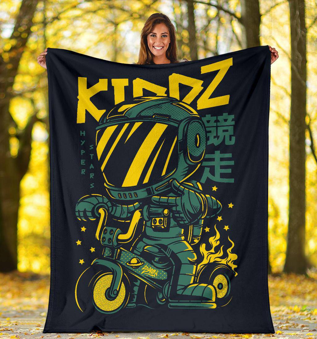 Premium Blanket Cartoon Kids Hyper Stars Art - Top Content | POD Collection | Free Shipping