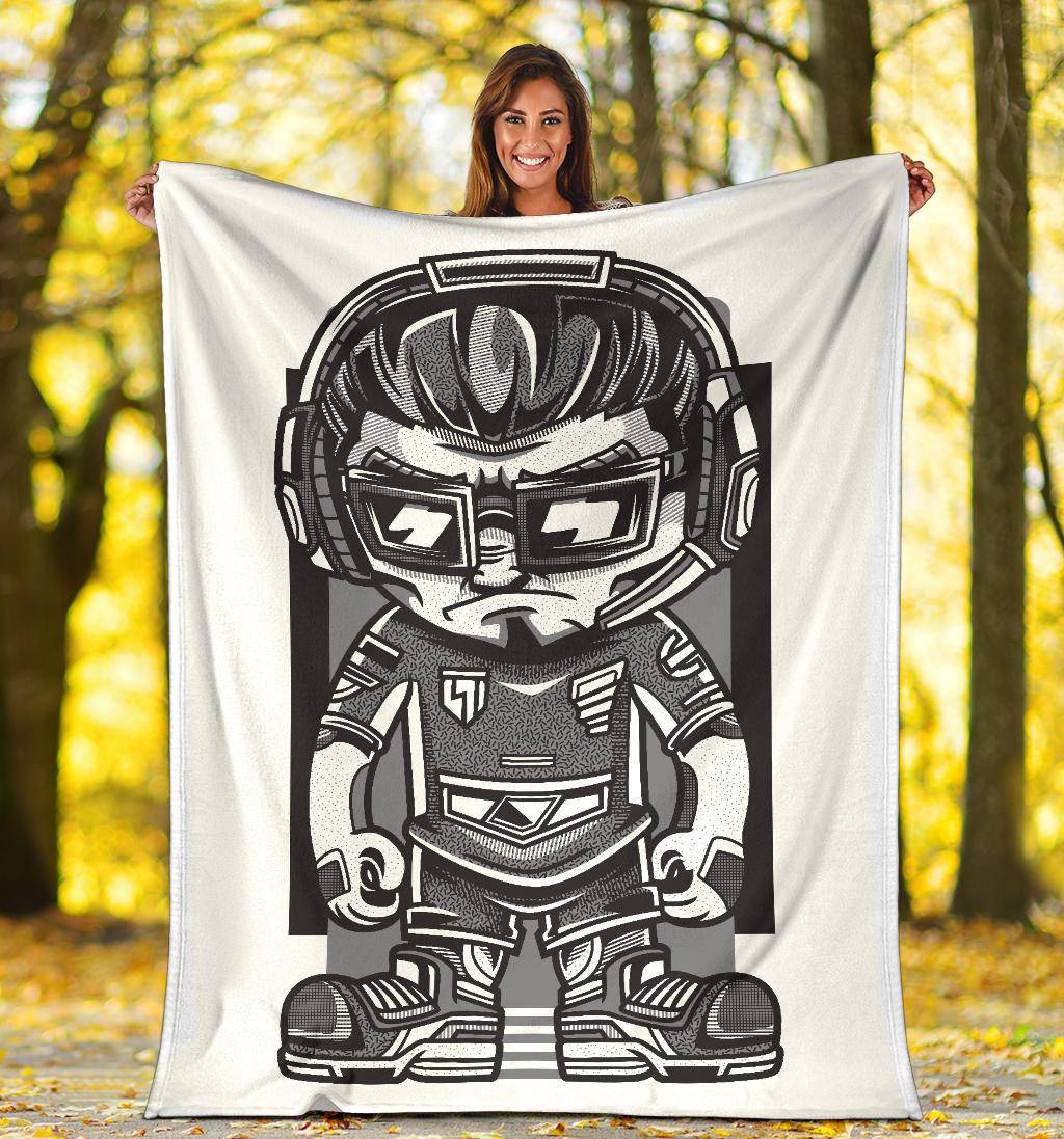 Come Back Game Player Cartoon Premium Blanket - Top Content | POD Collection | Free Shipping