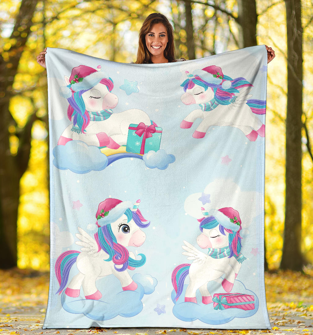 christmas unicorn blanket - Top Content | POD Collection | Free Shipping