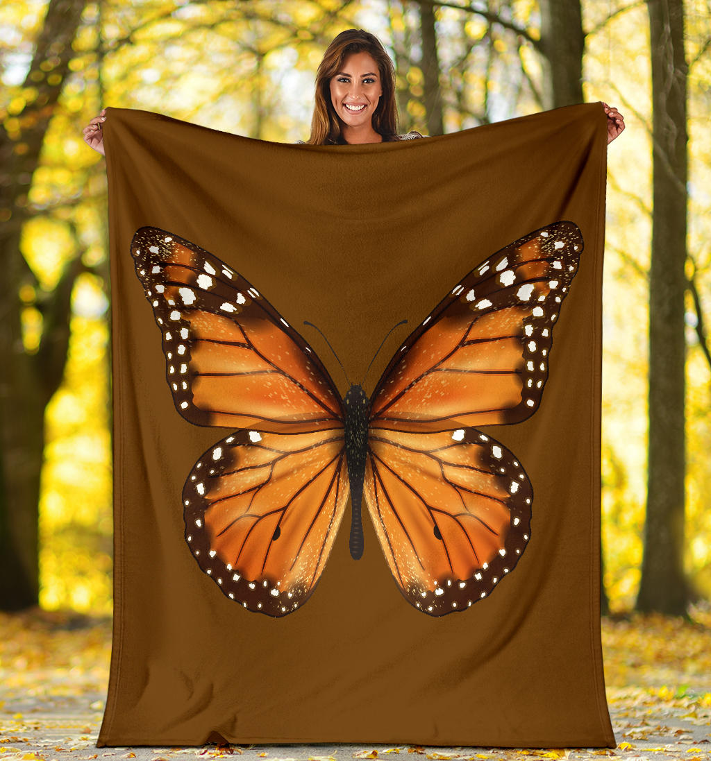 brown butterfly blanket - Top Content | POD Collection | Free Shipping