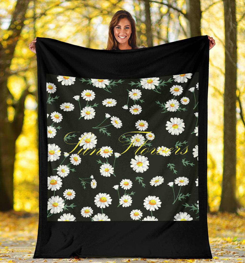 Plant Sun Flowers Art Premium Blanket - Top Content | POD Collection | Free Shipping