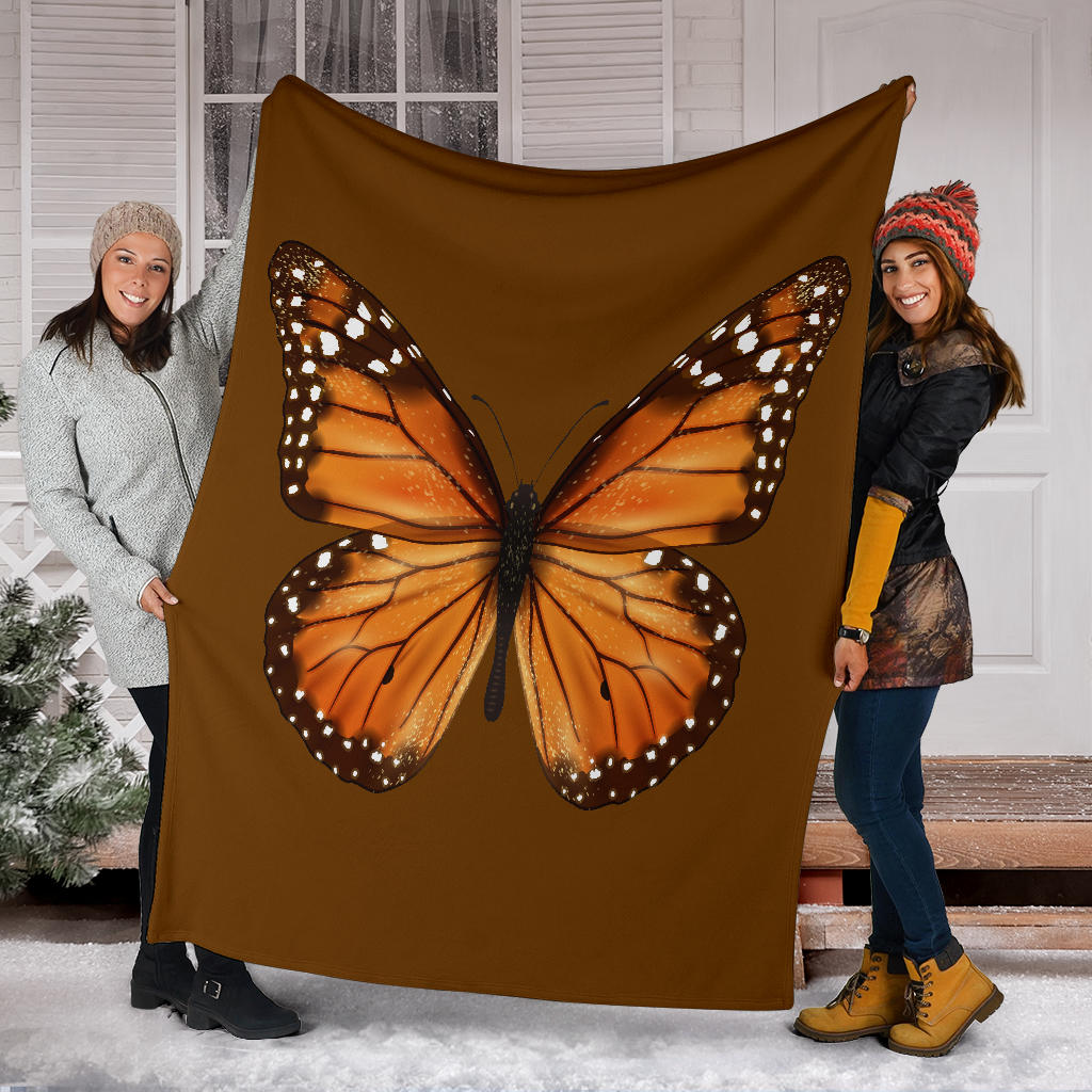 brown butterfly blanket - Top Content | POD Collection | Free Shipping