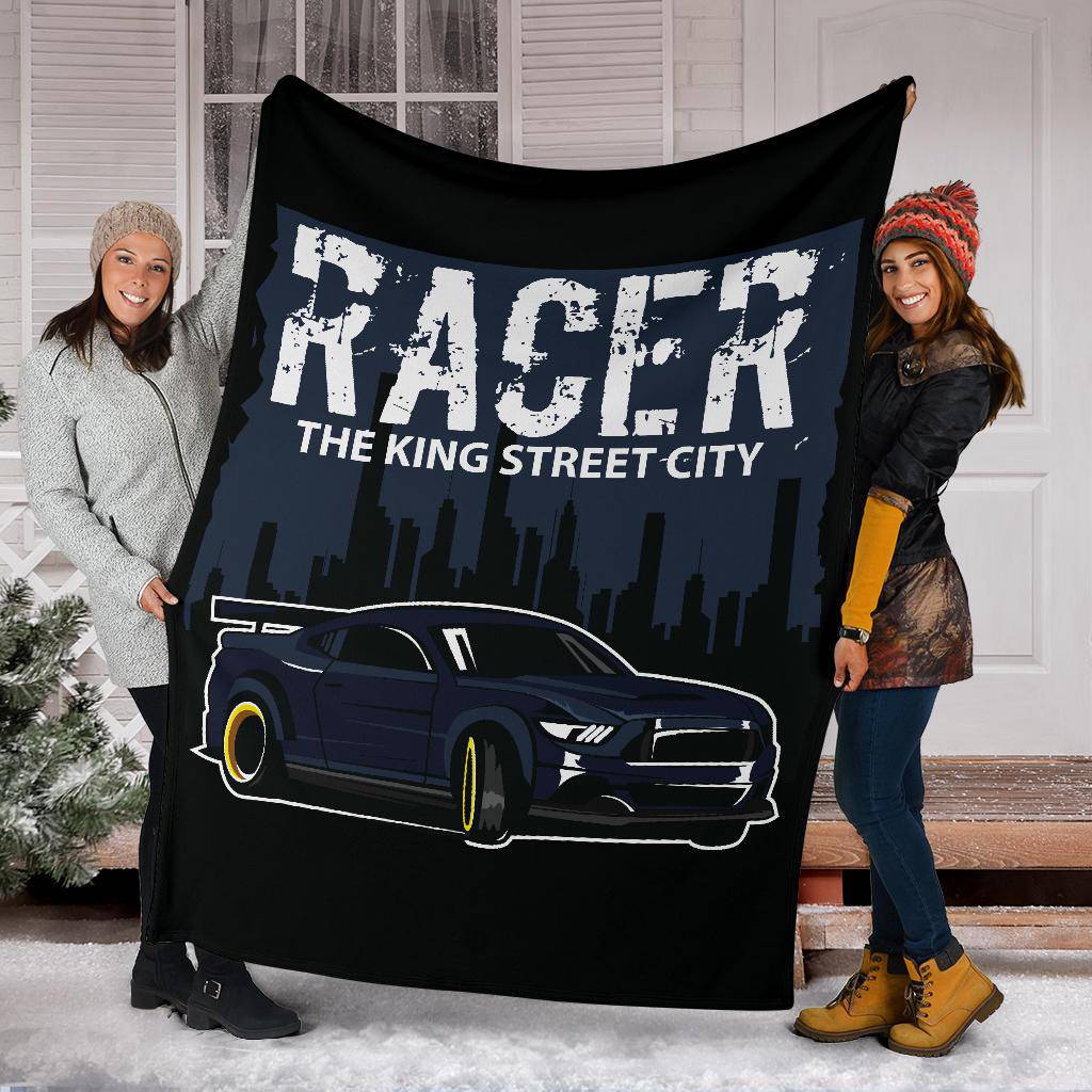 The King Street CIty Racer Premium Blanket - Top Content | POD Collection | Free Shipping