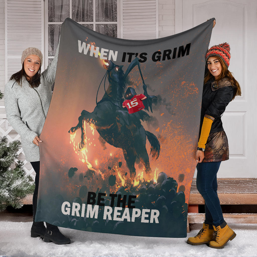 Grim With 15th Shirt Blanket