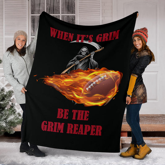 When It's Grim Be The Reaper Blanket