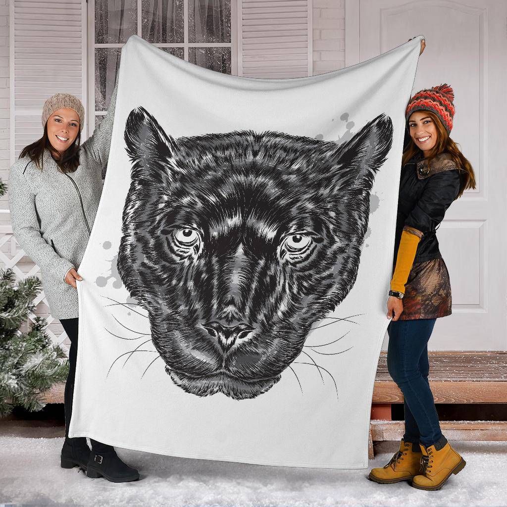 Beautiful Black Panther Premium Blanket - Top Content | POD Collection | Free Shipping