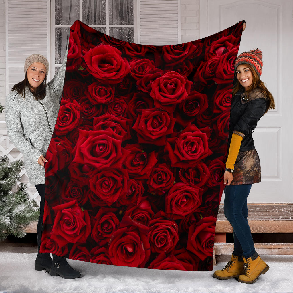 Red Roses Blanket