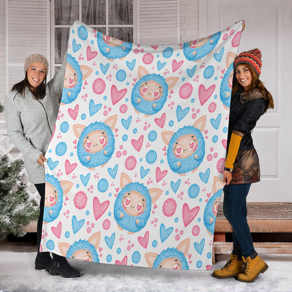 Cute Love Valentine Blanket