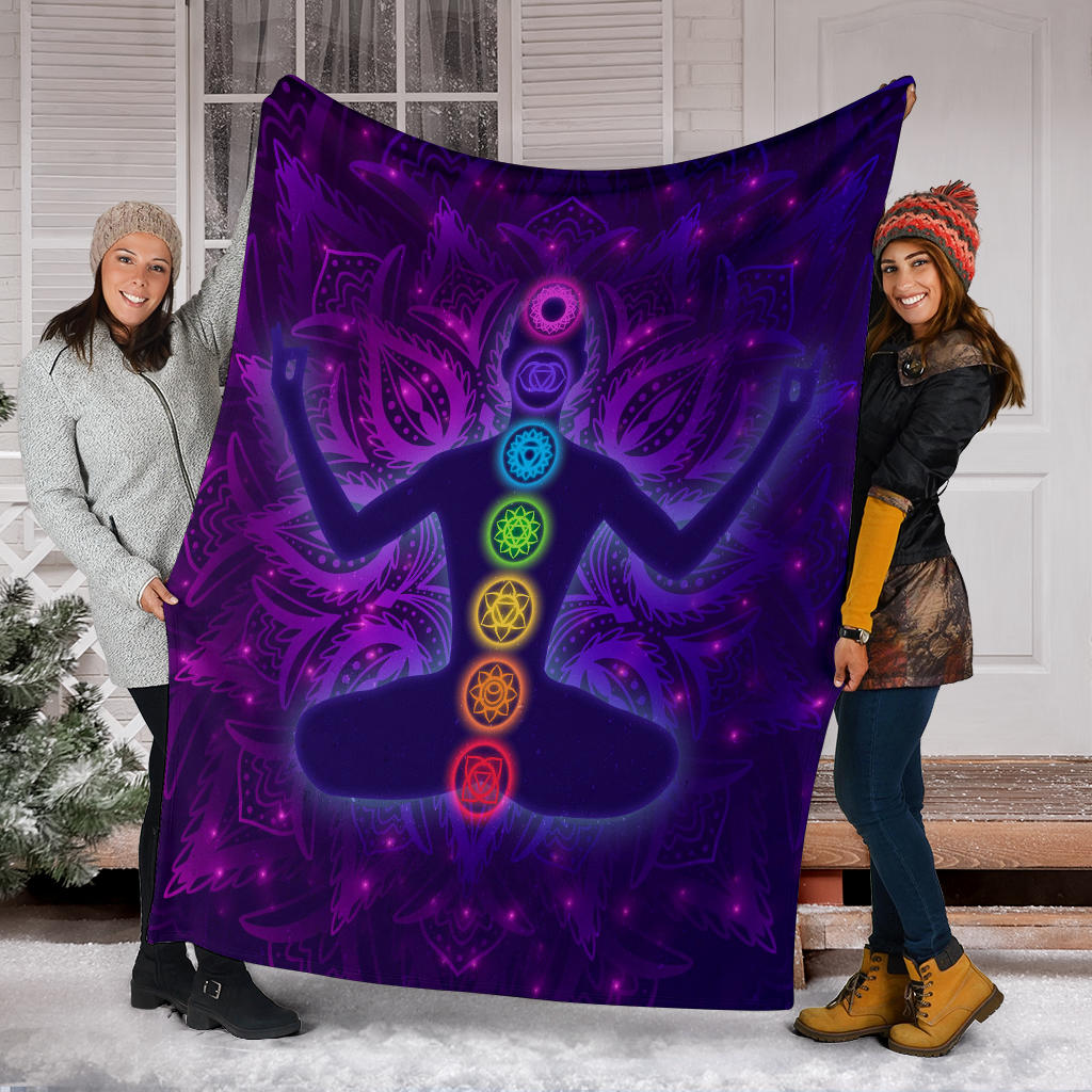 chakras meditation yoga energy blanket - Top Content | POD Collection | Free Shipping