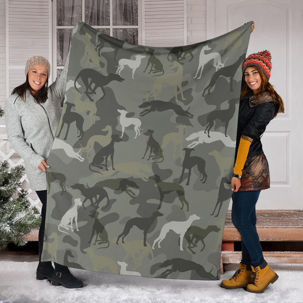 Whippet Camo Blanket