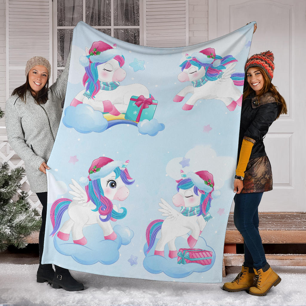 christmas unicorn blanket - Top Content | POD Collection | Free Shipping