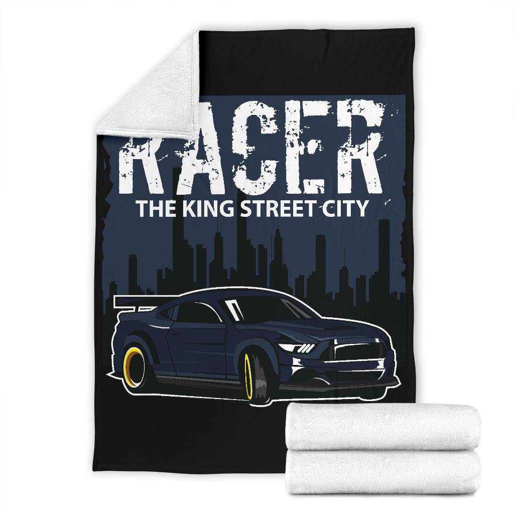 The King Street CIty Racer Premium Blanket - Top Content | POD Collection | Free Shipping