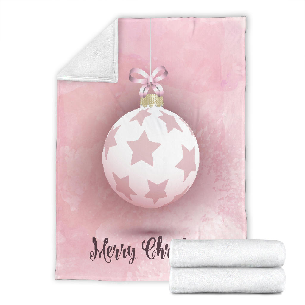 luxury pink merry christmas blanket - Top Content | POD Collection | Free Shipping