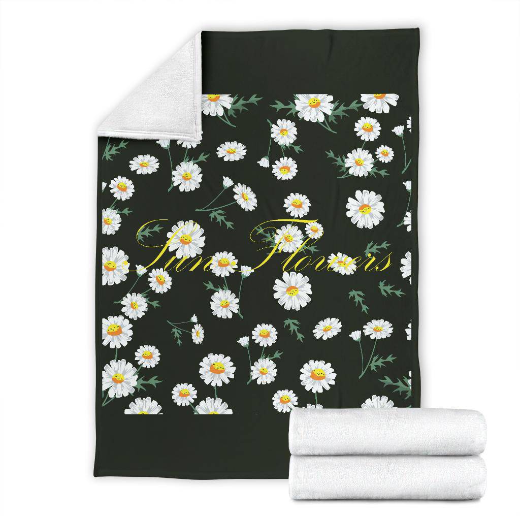 Beautiful Sun Flower Plant Premium Blanket - Top Content | POD Collection | Free Shipping