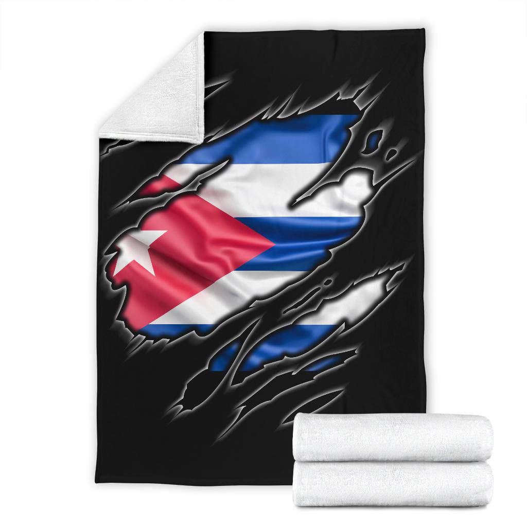 Cuba Flag Premium Blanket - Top Content | POD Collection | Free Shipping