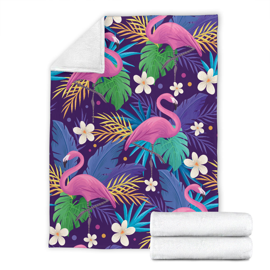 colorful flamingo pattern blanket - Top Content | POD Collection | Free Shipping