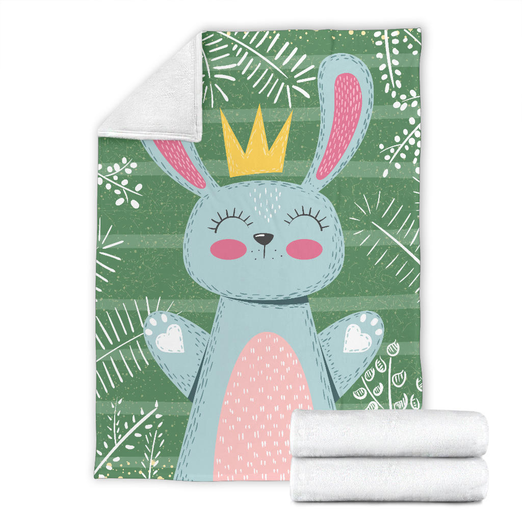 queen bunny green blanket - Top Content | POD Collection | Free Shipping