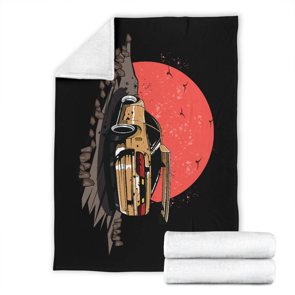 Speed Car Auto Moon Art Cartoon Premium Blanket - Top Content | POD Collection | Free Shipping