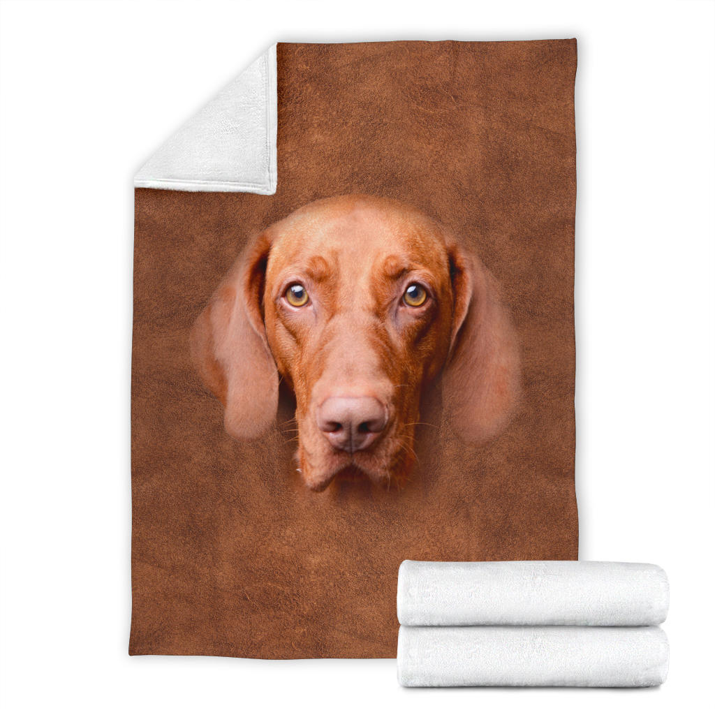 Vizsla Face Hair Blanket