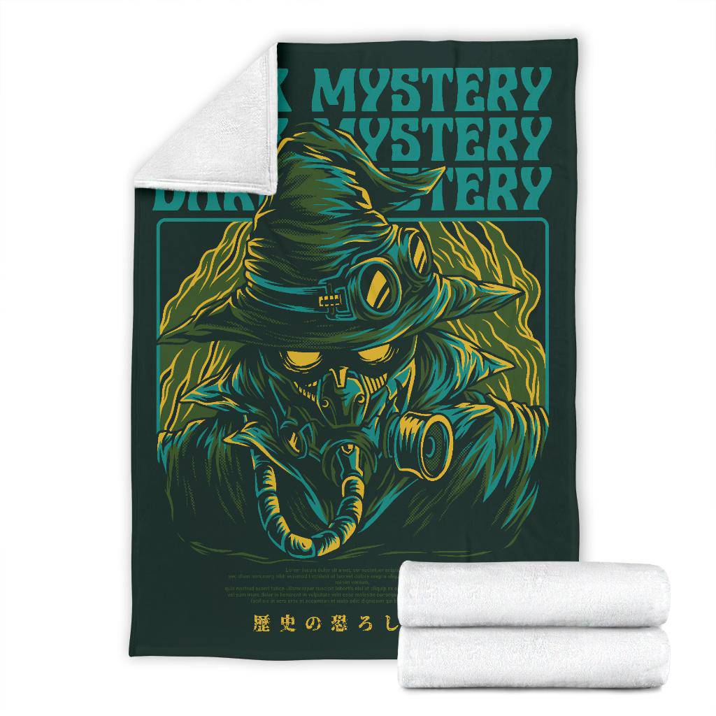 Dark Mystery Japanese Art Cartoon Premium Blanket - Top Content | POD Collection | Free Shipping