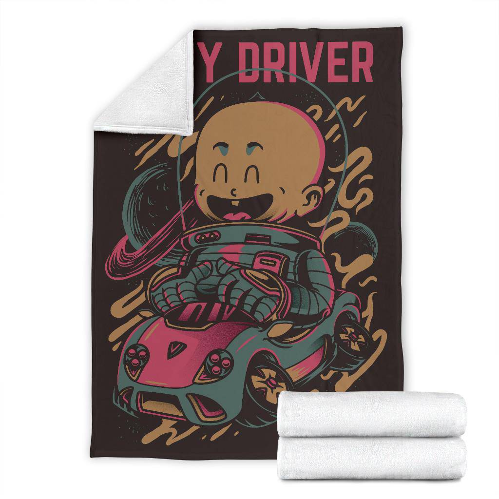 Born Baby Driver Cartoon Premium Blanket - Top Content | POD Collection | Free Shipping