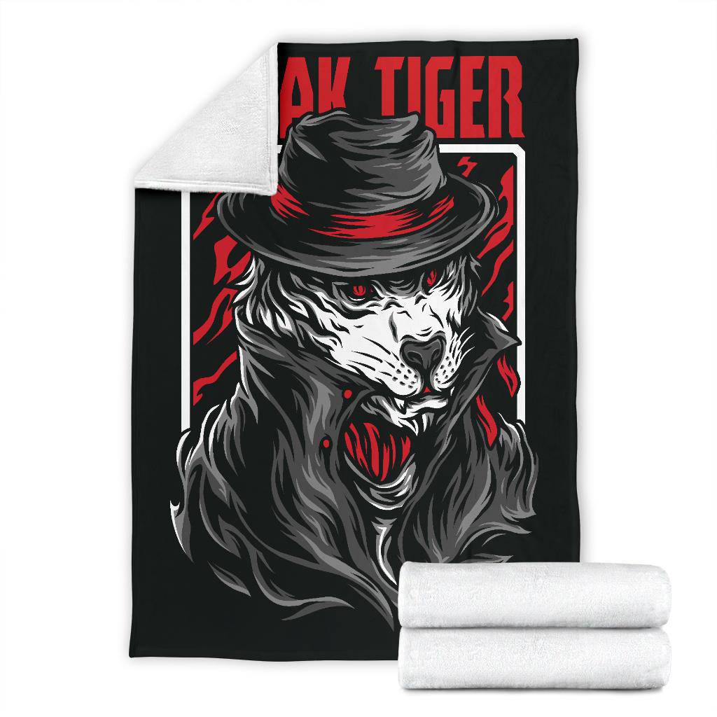 Sneak Tiger Japanese Style Art Premium Blanket - Top Content | POD Collection | Free Shipping