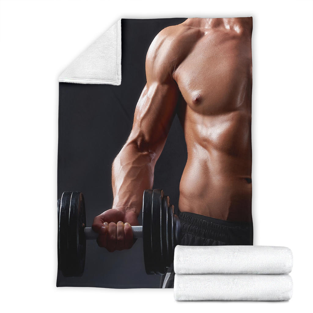 fitness man studio blanket - Top Content | POD Collection | Free Shipping