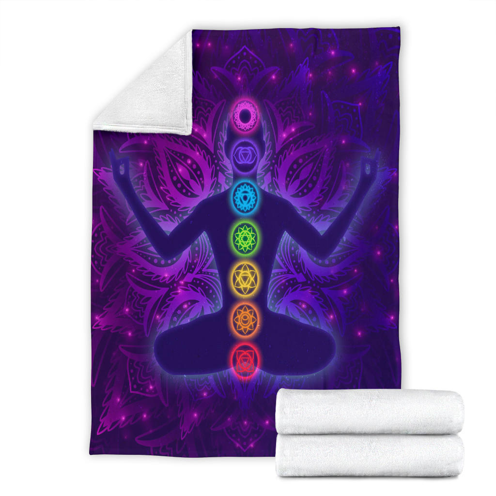 chakras meditation yoga energy blanket - Top Content | POD Collection | Free Shipping