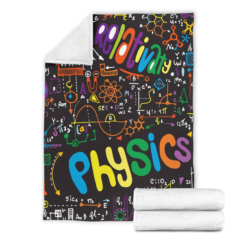 Physical Formulas Science Premium Blanket - Top Content | POD Collection | Free Shipping