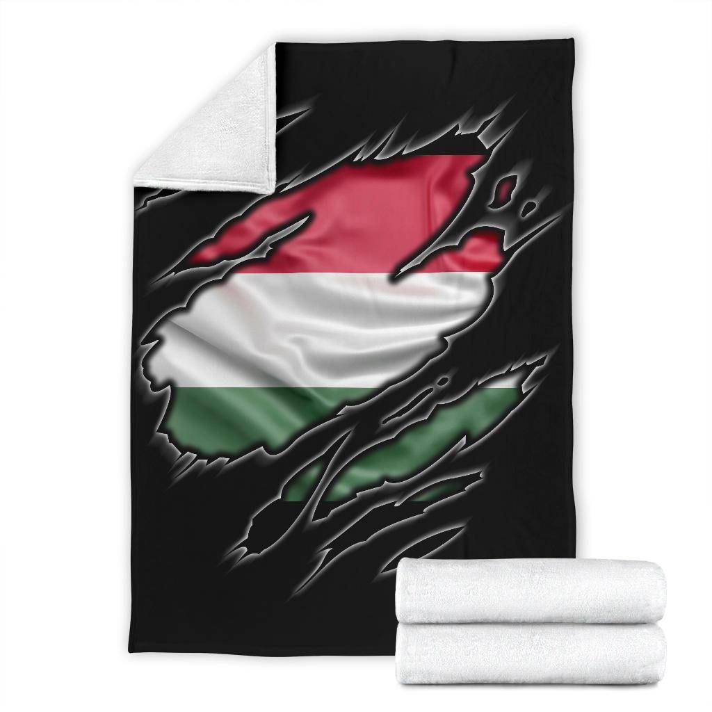 Hungary Flag Premium Blanket - Top Content | POD Collection | Free Shipping