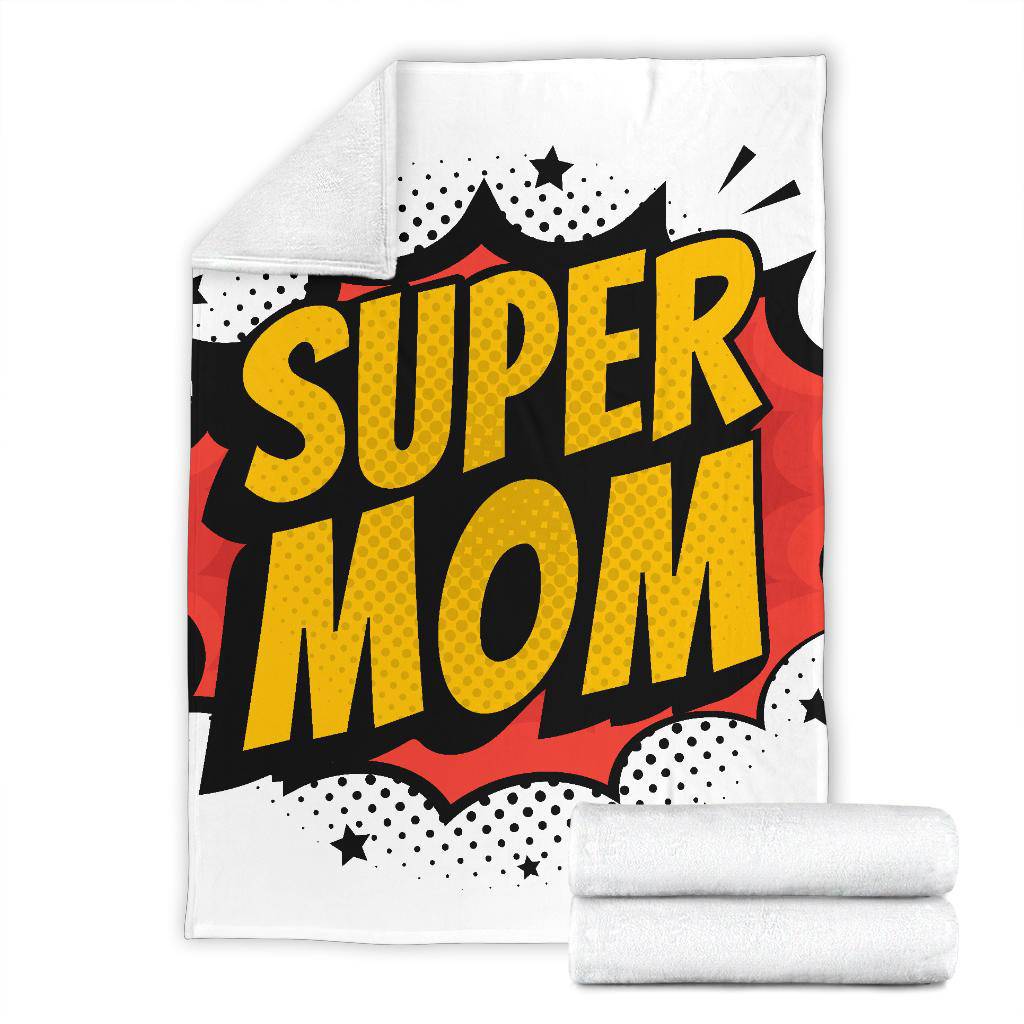 Super Mom Pop Style Gift Premium Blanket - Top Content | POD Collection | Free Shipping