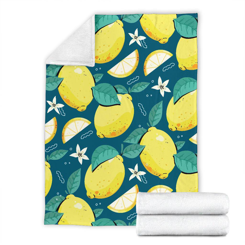 Lemon Citrus Fruit Premium Blanket - Top Content | POD Collection | Free Shipping