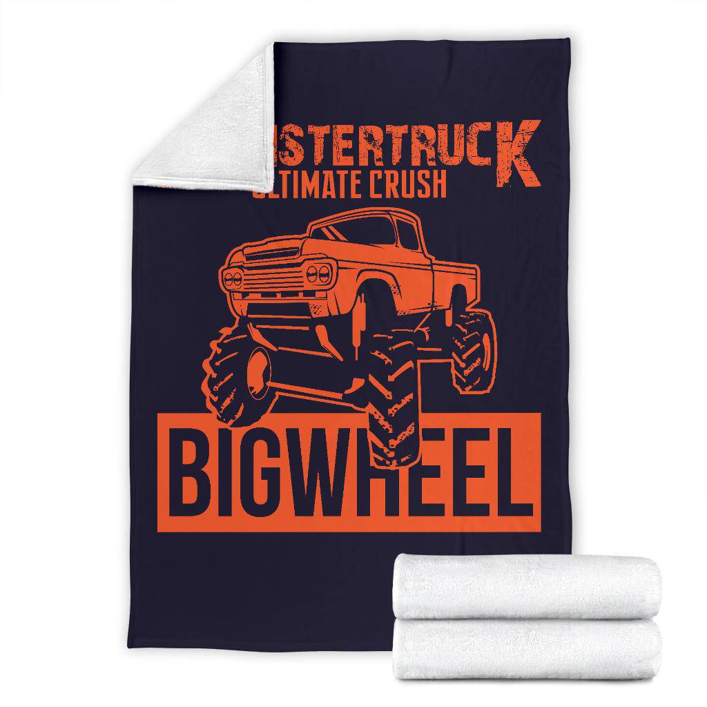 Ultimate Bigwheel Monstertruck Premium Blanket - Top Content | POD Collection | Free Shipping