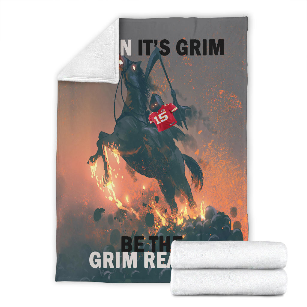 Grim With 15th Shirt Blanket