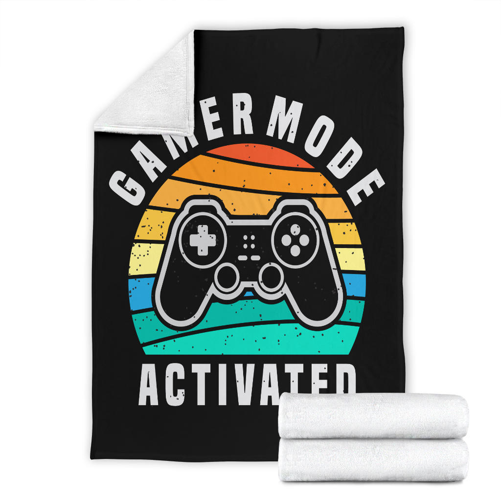 Gamer Mode Activated Blanket