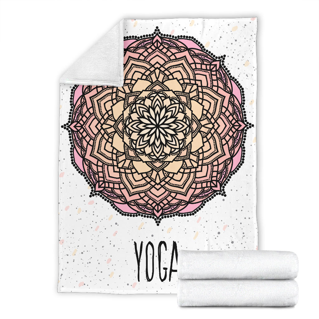 colorful yoga art blanket - Top Content | POD Collection | Free Shipping