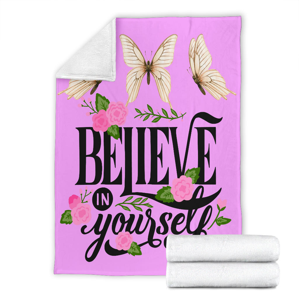 beautiful butterfly pink motivation blanket - Top Content | POD Collection | Free Shipping