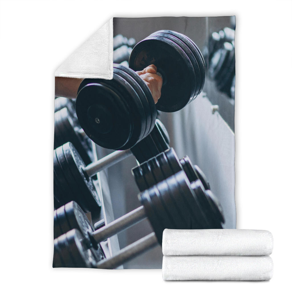 gym weights hobby life style blanket - Top Content | POD Collection | Free Shipping