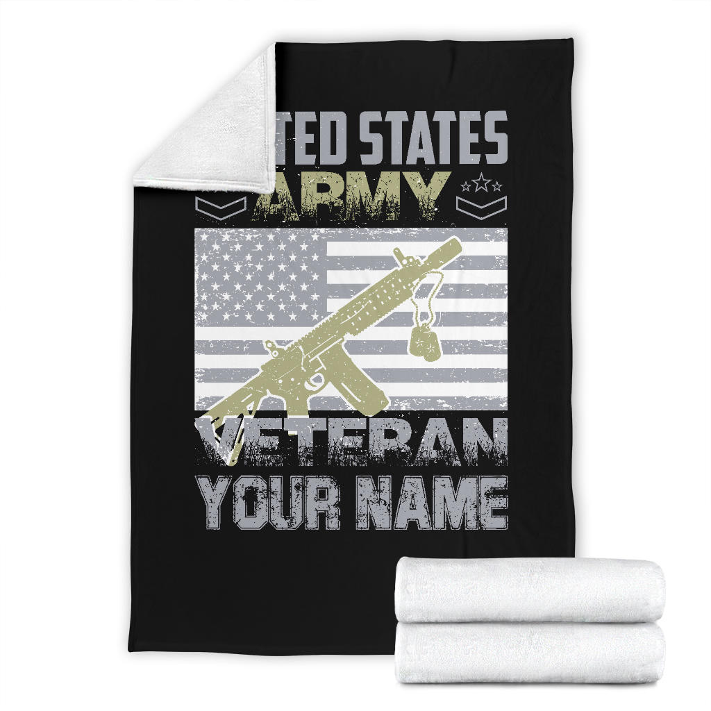 USA Army Veteran Blanket