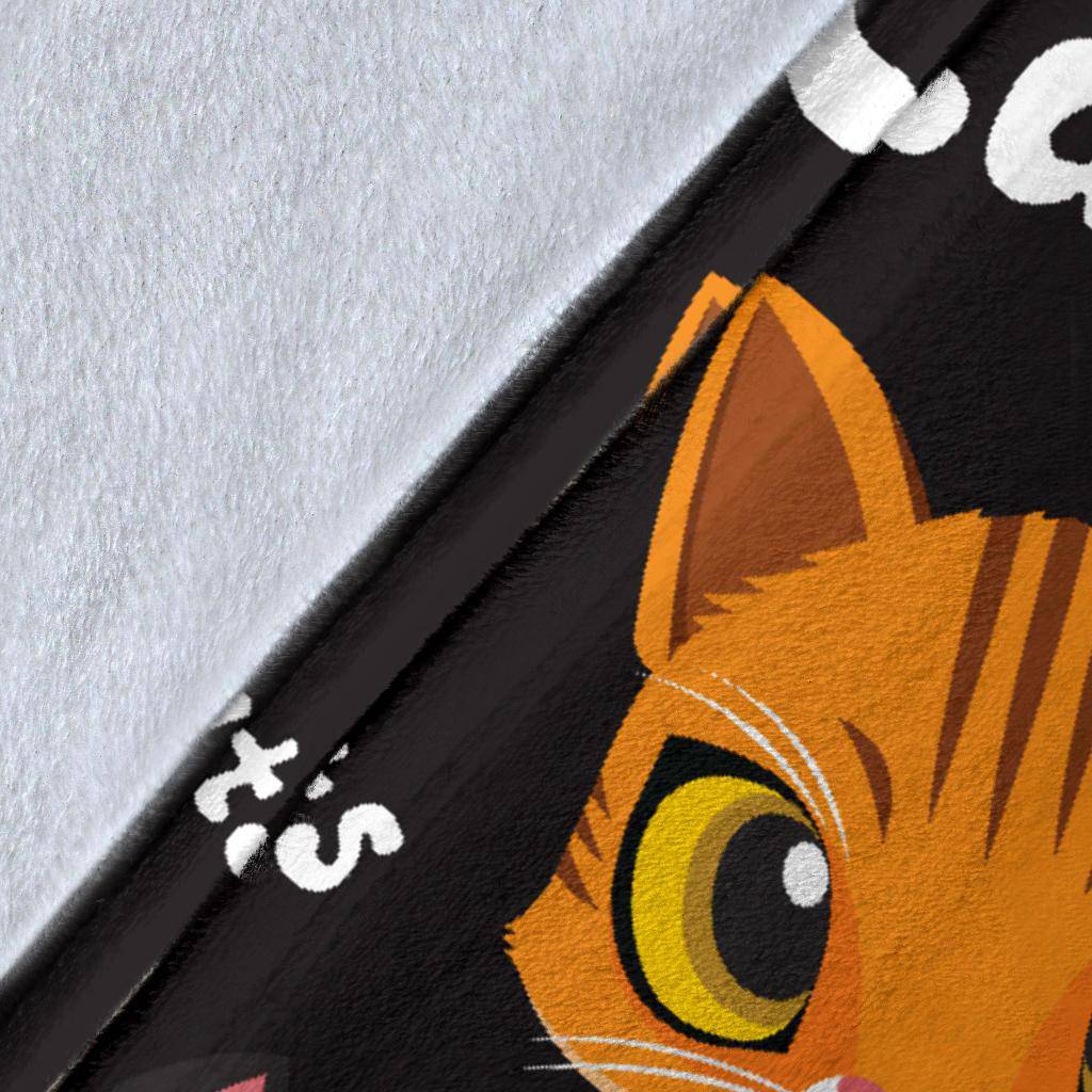 Cute Beautiful Cats Pattern Cartoon Style Drawing Premium Blanket - Top Content | POD Collection | Free Shipping