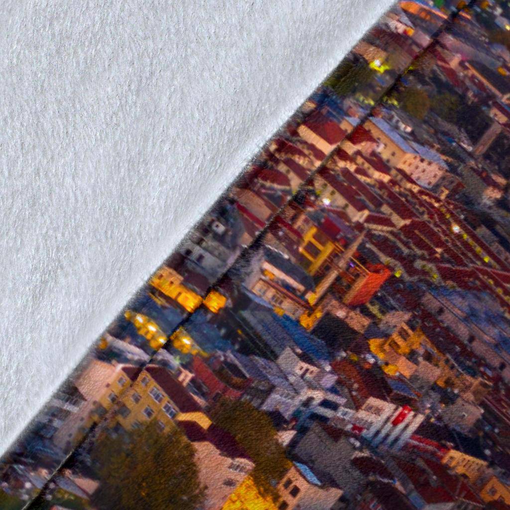 Istanbul City Sunsrise View Travel Premium Blanket - Top Content | POD Collection | Free Shipping