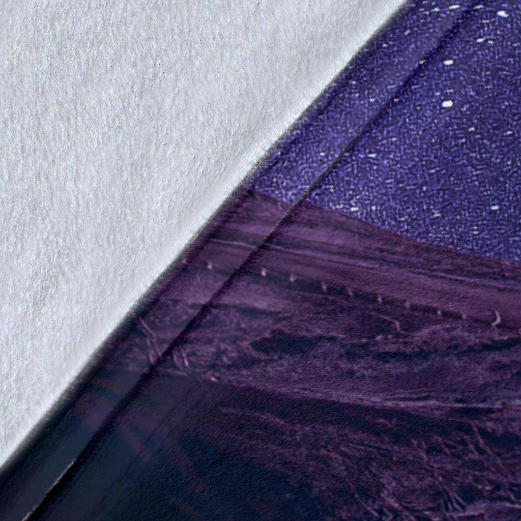 Milky Way Fuji Mountain Galaxy Premium Blanket - Top Content | POD Collection | Free Shipping